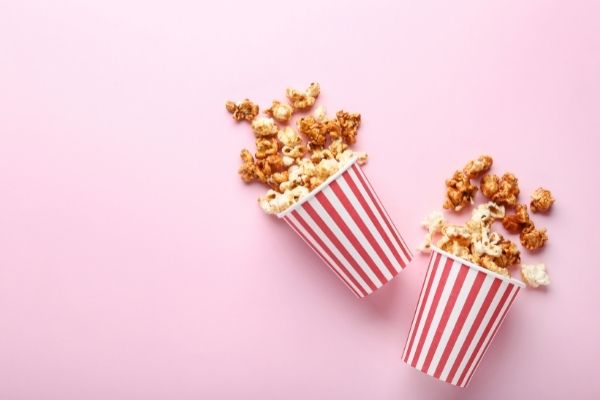 low calorie movie night snacks